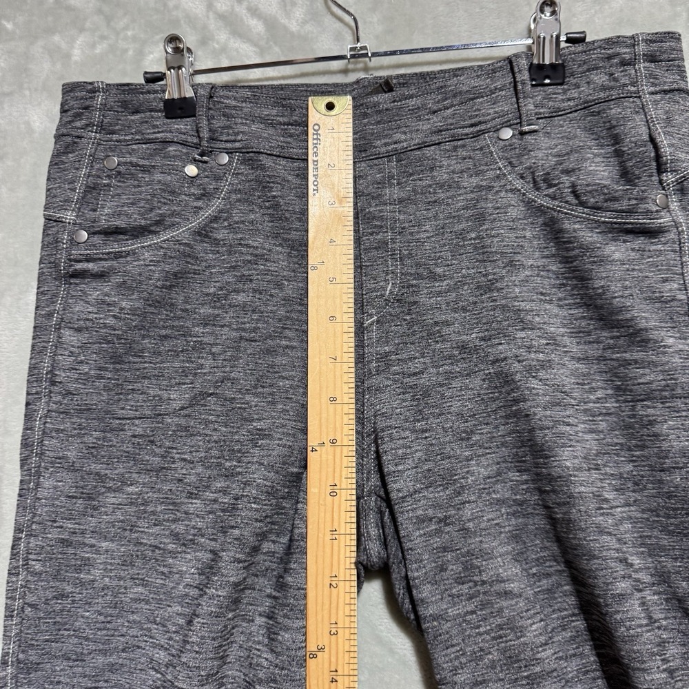 Kuhl Women's Pants Petite 12 Short Gray Drawstring Active Straight Leg Leggings - Picture 6 of 9